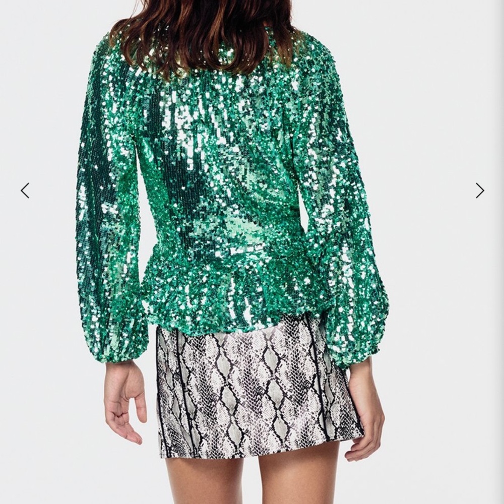 For Love & Lemons Snake Print Skirt - Picture 3 of 7